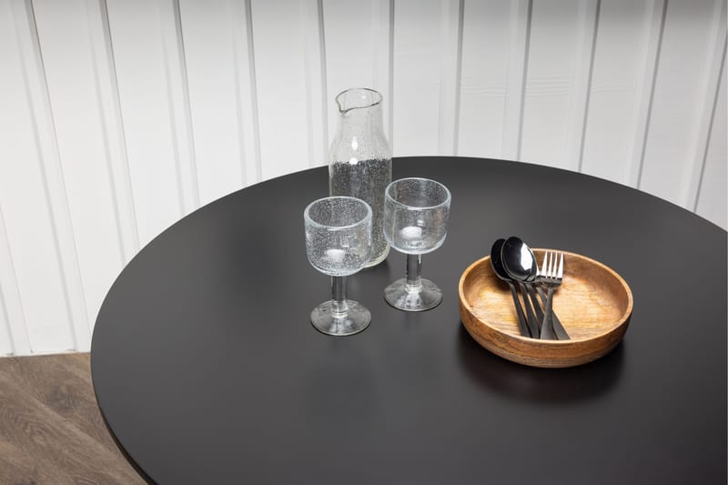 Matbord Venture Home Bennie Matbord 90 cm Black - Möbler - Matplats - Matbord & köksbord