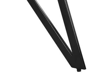 Verd Rektangulärt Matbord 160 cm i Trä och Metall med Betongutseende - Grå - Möbler - Matplats - Matbord & köksbord