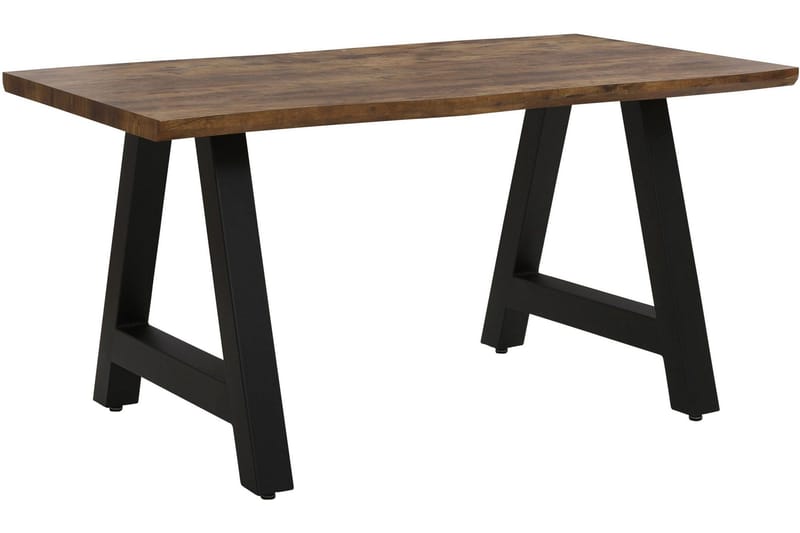 Vesoul Rektangulärt Matbord 160 cm i Valnöt, Brun