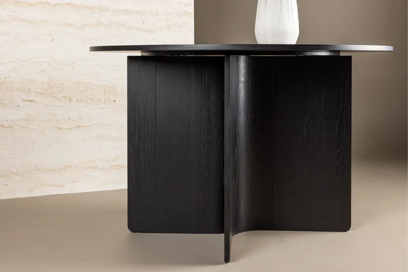 Matbord VIND Tyresö Round Dining Table Black - Möbler - Matplats - Matbord & köksbord