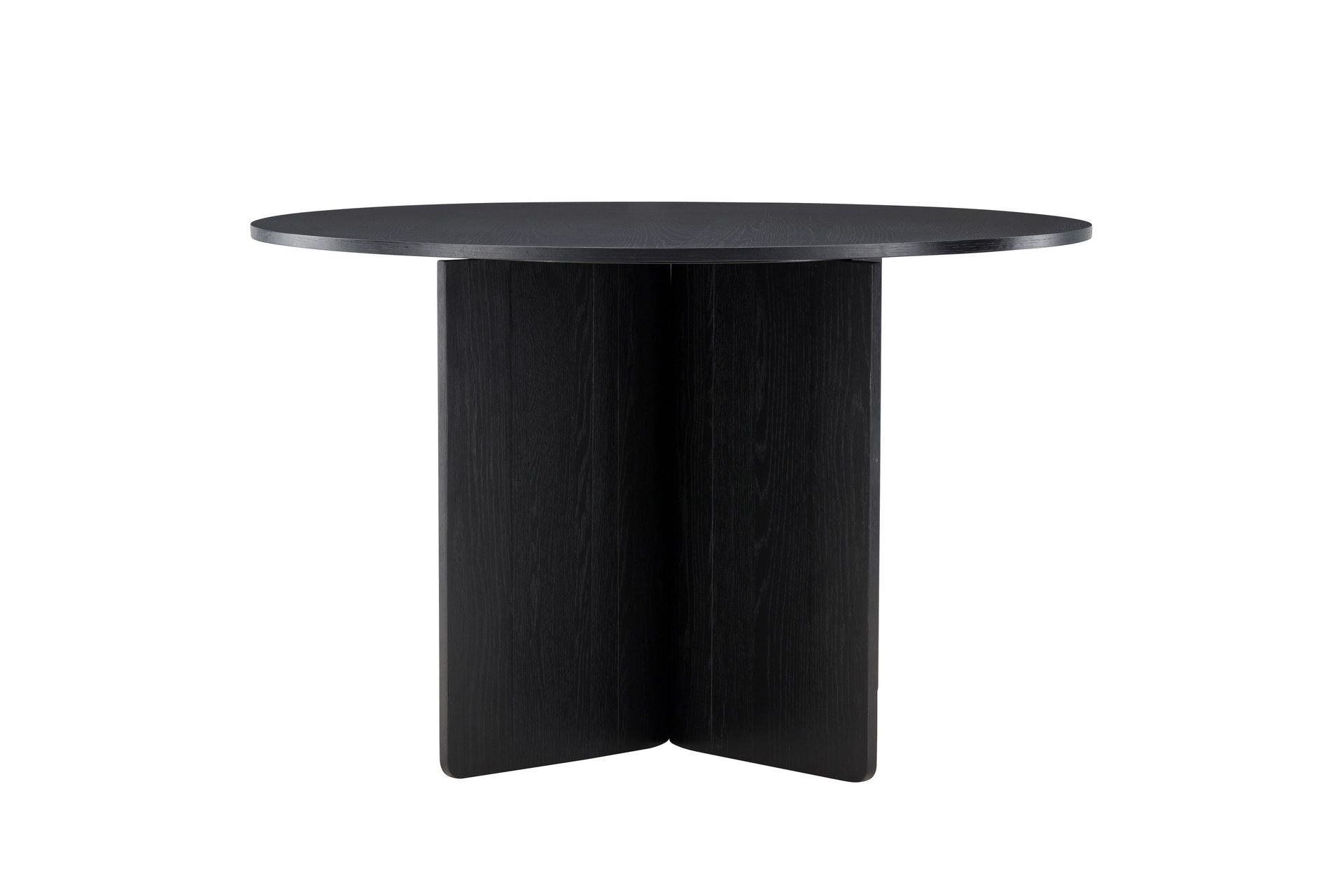 matbord vind tyresö round dining table black -