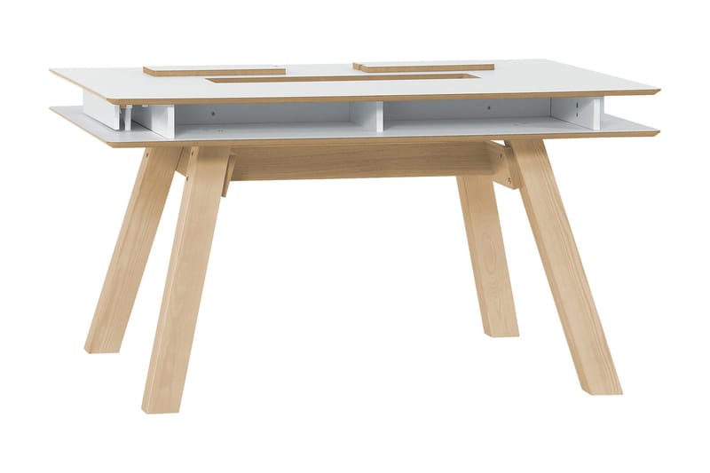 VOX 4You Stort Rektangulärt Matbord 219 cm i Trä - Vit - Möbler - Matplats - Matbord & köksbord