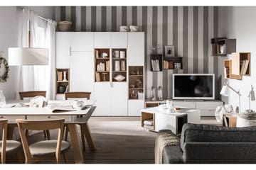 VOX 4You Stort Rektangulärt Matbord 219 cm i Trä - Vit - Möbler - Matplats - Matbord & köksbord