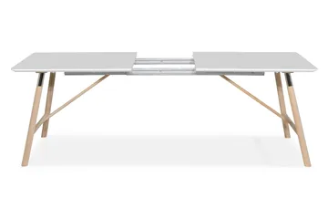Waltham Förlängningsbart Matbord 180 cm - Vit/Ek - Möbler - Matplats - Matbord & köksbord