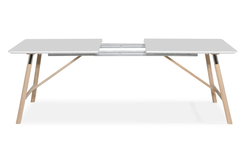 Waltham Förlängningsbart Matbord 180 cm - Vit/Ek - Möbler - Matplats - Matbord & köksbord