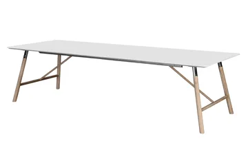 Waltham Förlängningsbart Matbord 180 cm - Vit/Ek - Möbler - Matplats - Matbord & köksbord