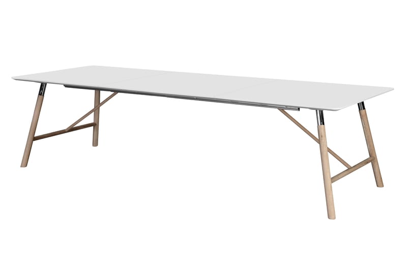 Waltham Förlängningsbart Matbord 180 cm - Vit/Ek - Möbler - Matplats - Matbord & köksbord