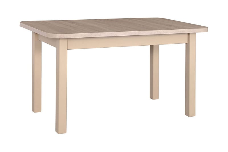 WENUS Matbord 140x80x76 cm - Beige/Grå/Vit - Möbler - Matplats - Matbord & köksbord
