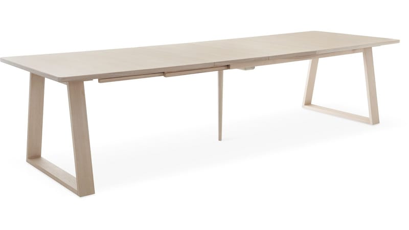 Matbord Wikdal 220x100 cm - Vitpigmenterad ek - Möbler - Matplats - Matbord & köksbord
