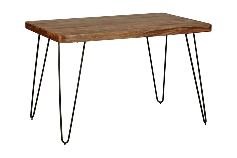 WIKERT Matbord 120 cm Brun - Möbler - Matplats - Matbord & köksbord