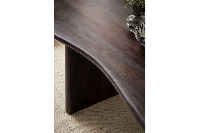 Matbord Wohnling Massivt trä 180 cm njurform modern - Möbler - Matplats - Matbord & köksbord