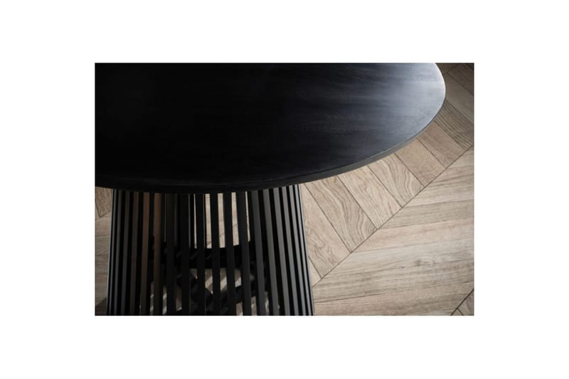 Matbord Wohnling Rund 120 cm massivt trä loftstil - Möbler - Matplats - Matbord & köksbord