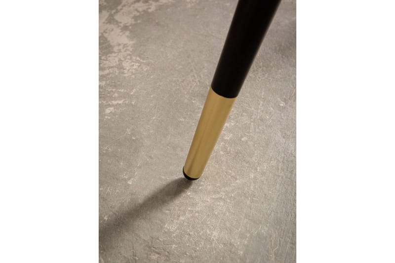 Matbord Wohnling Rund 75 cm marmorerad modern gyllene tippsben Marmor, Vit - Marmor, Vit - Möbler - Matplats - Matbord & köksbord