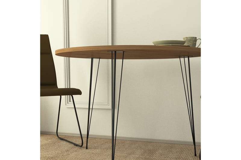 YASHIA Bord 90 cm Ek - Möbler - Matplats - Matbord & köksbord