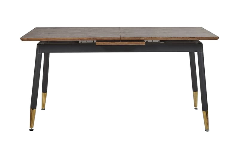 YREKA Matbord 200 cm Natur/Svart/Guld - Möbler - Matplats - Matbord & köksbord