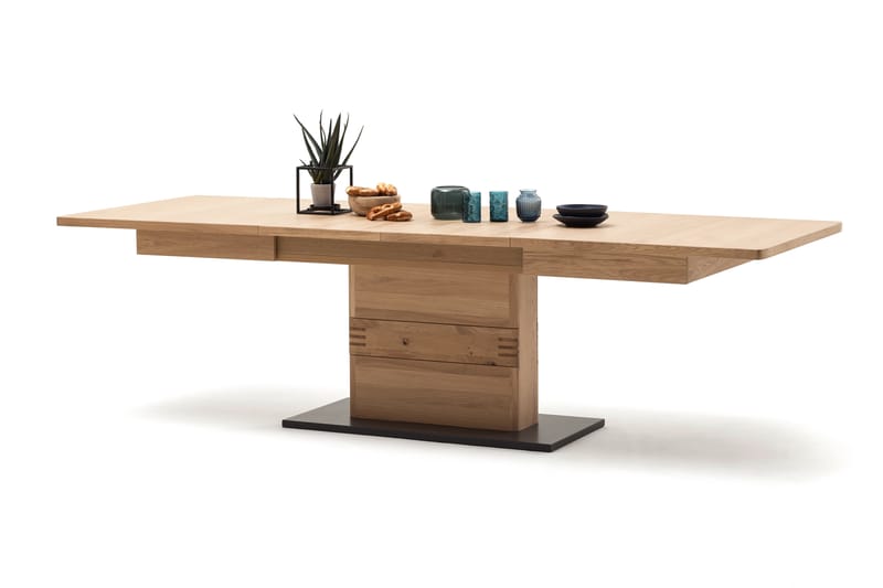 ZAMMIT Matbord 180 cm Ek|Antracit - Möbler - Matplats - Matbord & köksbord