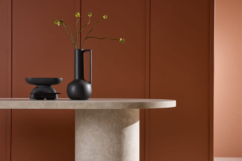 Matbord Peach Narvik Dining Table 100x200 cm - Beige Marblelook / Beige - Möbler - Matplats - Matbord & köksbord