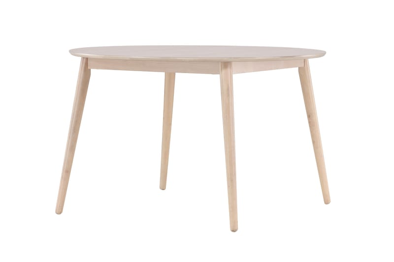 Matbord Peach Flora Dining Table ø120 - Whitewash / Veneer Whitewash - Möbler - Matplats - Matbord & köksbord