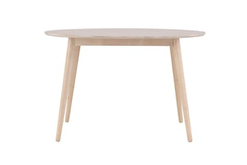 Matbord Peach Flora Dining Table ø120 - Whitewash / Veneer Whitewash - Möbler - Matplats - Matbord & köksbord