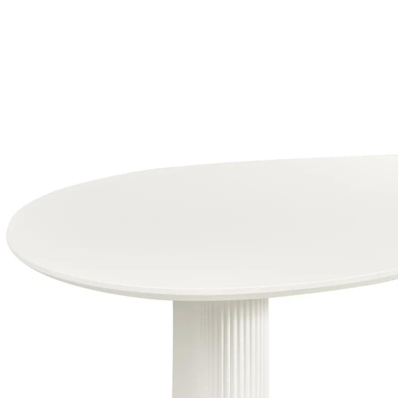 Matbord Peery 198 cm - Vit - Möbler - Matplats - Matbord & köksbord