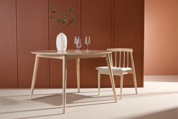 Matbord Peach Flora Dining Table ø120 - Whitewash / Veneer Whitewash - Möbler - Matplats - Matbord & köksbord