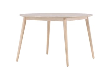 Matbord Peach Flora Dining Table ø120 - Whitewash / Veneer Whitewash - Möbler - Matplats - Matbord & köksbord