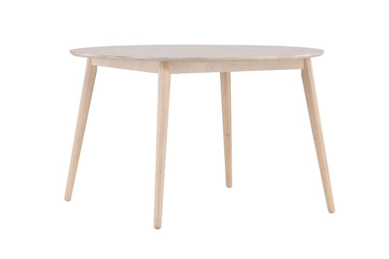 Matbord Peach Flora Dining Table ø120 - Whitewash / Veneer Whitewash - Möbler - Matplats - Matbord & köksbord