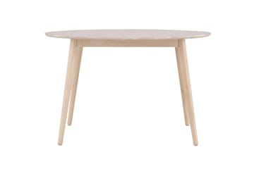 Matbord Peach Flora Dining Table ø120 - Whitewash / Veneer Whitewash - Möbler - Matplats - Matbord & köksbord