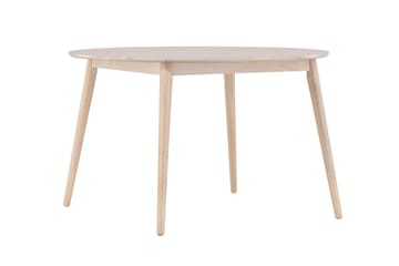 Matbord Peach Flora Dining Table ø120 - Whitewash / Veneer Whitewash - Möbler - Matplats - Matbord & köksbord