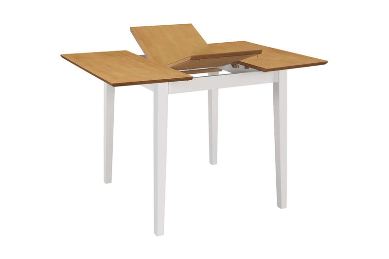 Matgrupp 3 delar MDF vit - Vit - Matgrupp & matbord med stolar