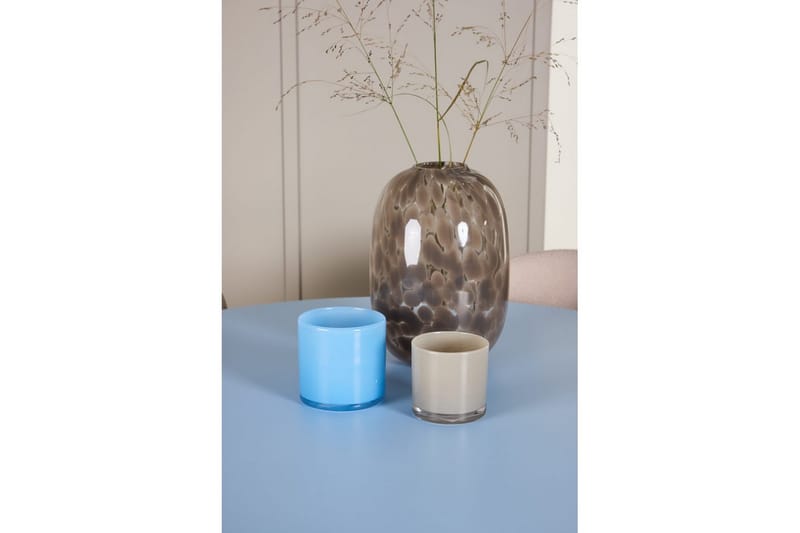 Matgrupp Bootcut Runt 110 cm Babyblå med 4st Astoria Stolar Beige - Beige - Möbler - Matplats - Matgrupp & matbord med stolar