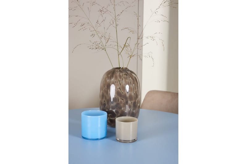 Matgrupp Bootcut Runt 110 cm Babyblå med 4st Night Stolar - Möbler - Matplats - Matgrupp & matbord med stolar