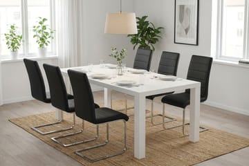 Matgrupp Cibus 180 cm med 4 Cibus stolar - Möbler - Matplats - Matgrupp & matbord med stolar
