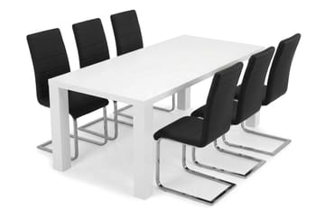 Matgrupp Cibus 180 cm med 4 Cibus stolar - Möbler - Matplats - Matgrupp & matbord med stolar