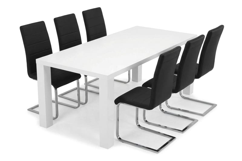 Matgrupp Cibus 180 cm med 4 Cibus stolar - Möbler - Matplats - Matgrupp & matbord med stolar