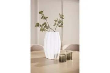 Matgrupp Copenhagen Runt 140 cm med 6st Astoria Stolar Vit / Beige, Beige - Vit / Beige, Beige - Möbler - Matplats - Matgrupp & matbord med stolar