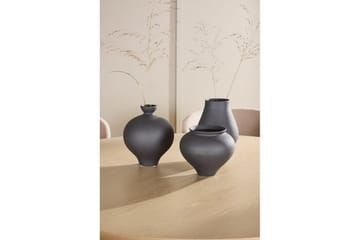 Matgrupp Copenhagen Runt 140 cm med 6st Astoria Stolar Vit / Svart, Beige - Vit / Svart, Beige - Möbler - Matplats - Matgrupp & matbord med stolar