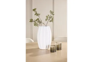 Matgrupp Copenhagen Runt 140 cm Vit/Beige med 6st Lilja Stolar - Möbler - Matplats - Matgrupp & matbord med stolar