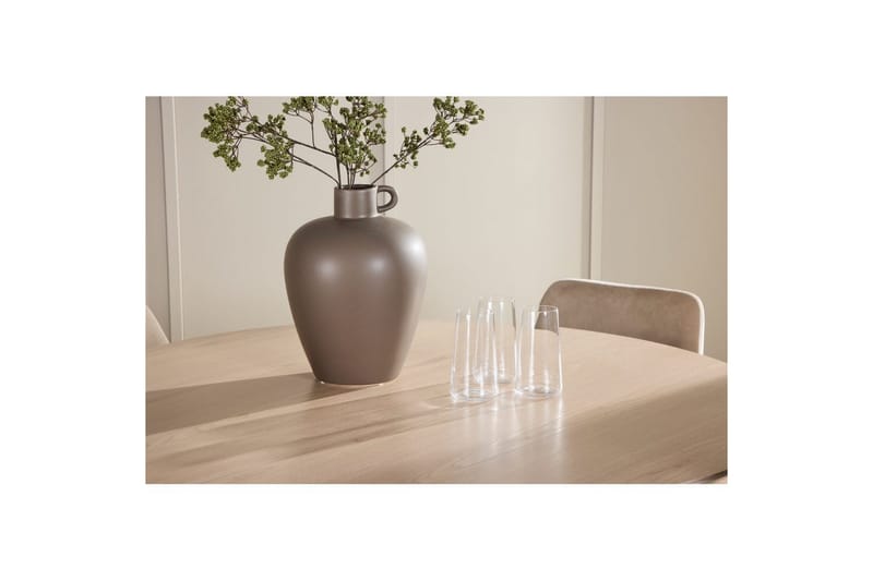 Matgrupp Flora Runt 120 cm Vit med 4st Night Stolar - Möbler - Matplats - Matgrupp & matbord med stolar