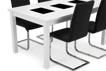 Matgrupp Jasmin 180 cm Förlängningsbar med 6 Cibus stolar - Möbler - Matplats - Matgrupp & matbord med stolar
