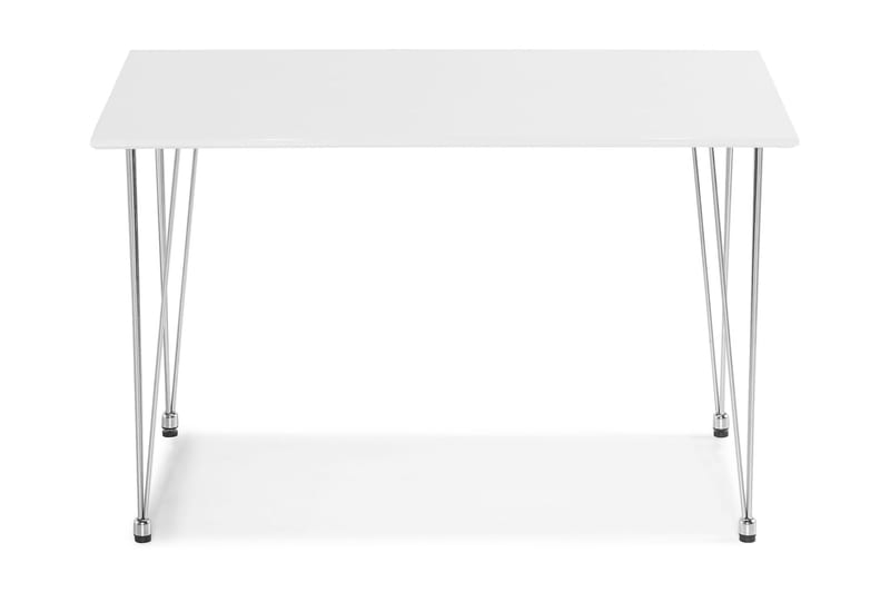 Matgrupp Kronblom 120 cm med 4 Cibus stolar - Vit - Möbler - Matplats - Matgrupp & matbord med stolar