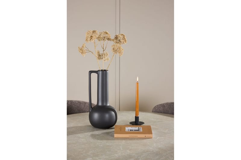 Matgrupp Lanzo Runt 120 cm Beige med 4st Astoria Stolar Brun - Brun - Möbler - Matplats - Matgrupp & matbord med stolar