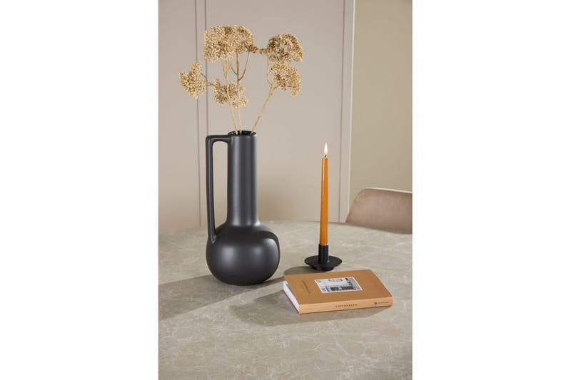 Matgrupp Lanzo Runt 120 cm med 4st Night Stolar Beige - Beige - Möbler - Matplats - Matgrupp & matbord med stolar