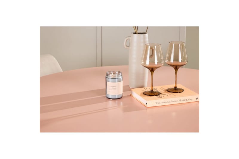 Matgrupp Lanzo Runt 120 cm med 4st Night Stolar Rosa - Rosa - Möbler - Matplats - Matgrupp & matbord med stolar