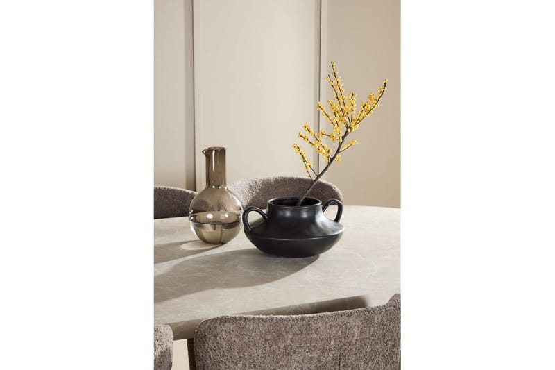 Matgrupp Narvik 100x200 cm Beige med 6st Astoria Stolar Brun - Brun - Möbler - Matplats - Matgrupp & matbord med stolar