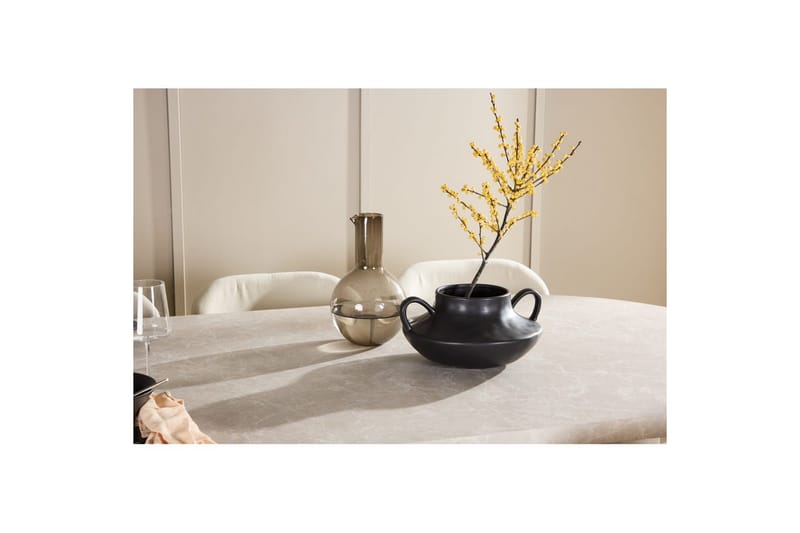 Matgrupp Narvik 100x200 cm Beige med 6st Lilja Stolar - Möbler - Matplats - Matgrupp & matbord med stolar