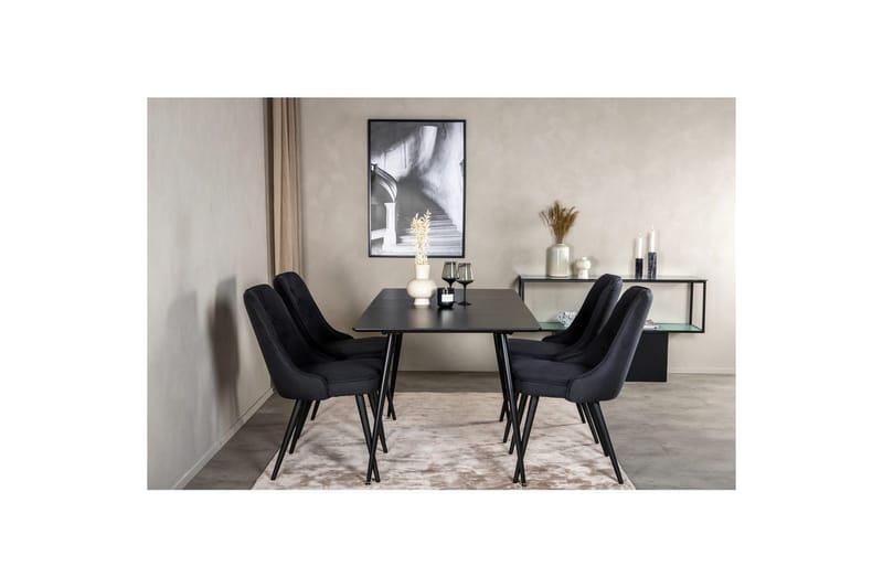 Matgrupp Silar, Velvet Deluxe - Möbler - Matplats - Matgrupp & matbord med stolar