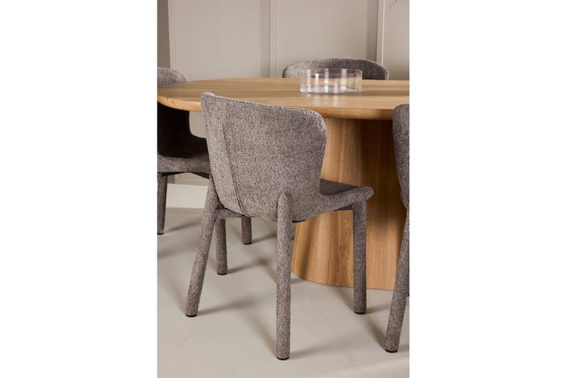 Matgrupp Stjärnö 200x90 cm Natur med 6st Astoria Stolar - Möbler - Matplats - Matgrupp & matbord med stolar