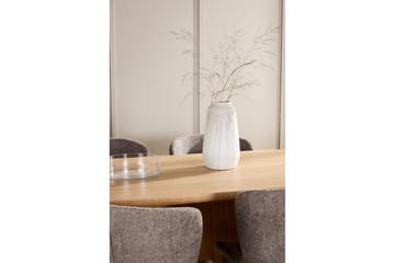 Matgrupp Stjärnö 200x90 cm Natur med 6st Astoria Stolar - Möbler - Matplats - Matgrupp & matbord med stolar