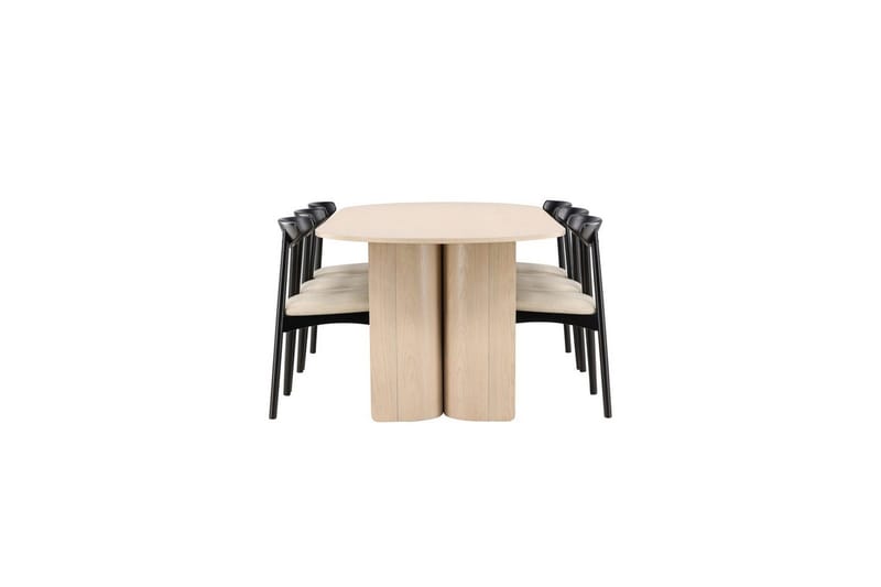 Matgrupp Ven, Tyresö - Beige - Möbler - Matplats - Matgrupp & matbord med stolar